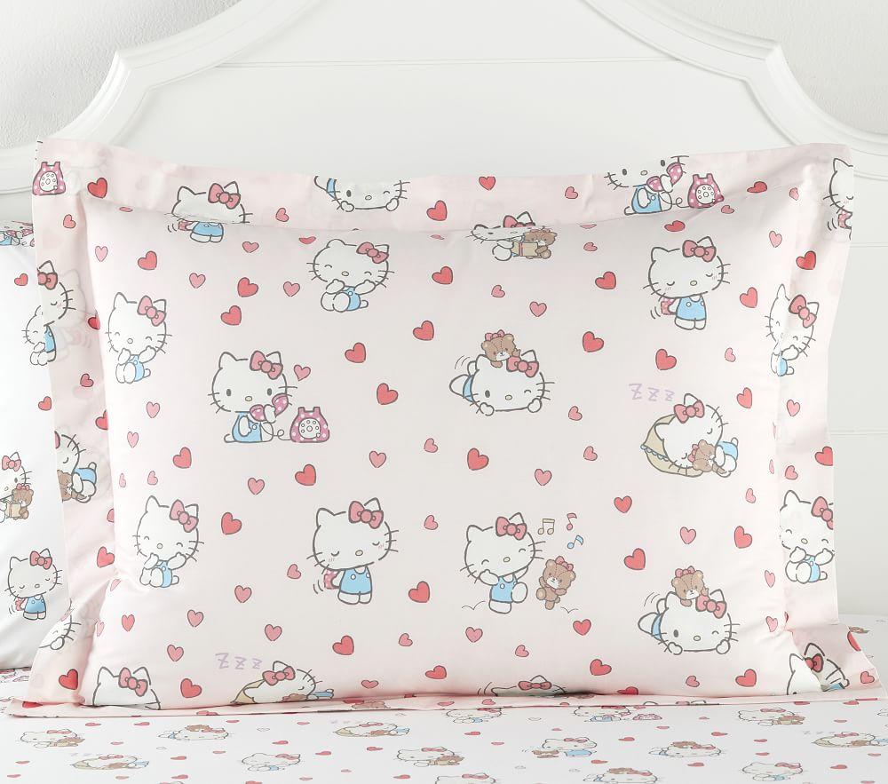 Hello Kitty® Organic Duvet Cover | pottery barn kids UK